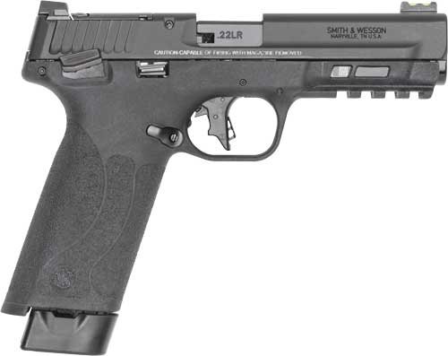 S&W M&P 22X 22 LR 4.1" 20RD - OPTIC CUT THREADED SAFETY BLK