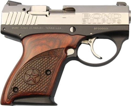 BOND ARMS BULLPUP 9MM - 3.35" TWO-TONE ROSEWOOD GRIPS - Image 2