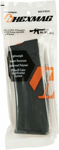 HEXMAG MAGAZINE AR-15 5.56X45 - 30RD BLACK POLYMER SERIES 2 - Image 2