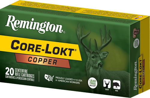 REMINGTON 360 BUCKHAMMER 180GR - COPPER HP 20RD 10BX/CS
