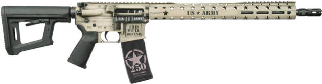 BLACK RAIN SPEC15 ARMY 250TH - CUSTOM 5.56 LIGHT SAND BW 30RD