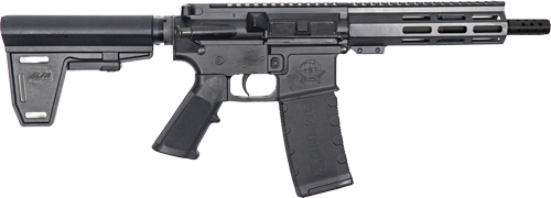 GLFA AR15 PISTOL W/BRACE 223 - WYLDE 7.5" NITRIDE BBL BLACK