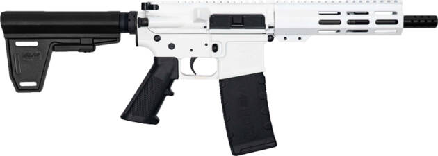GLFA AR15 PISTOL W/BRACE 223 - WYLDE 7.5" BBL NITRIDE WHITE