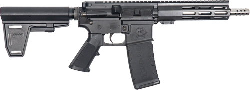GLFA AR15 PISTOL W/BRACE 223 - WYLDE 7.5" SS BARREL BLACK