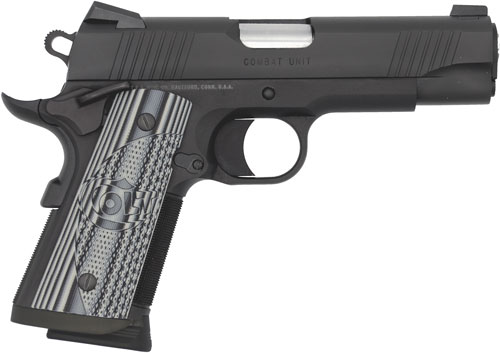 COLT COMBAT UNIT 45ACP 4.25" - 8RD ANODIZE BLACK GRAY GRIPS