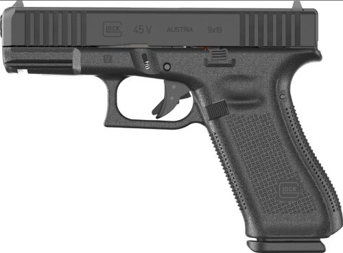 GLOCK 45 V 9MM FIXED SIGHT - 17-SHOT W/FRONT SERRATIONS