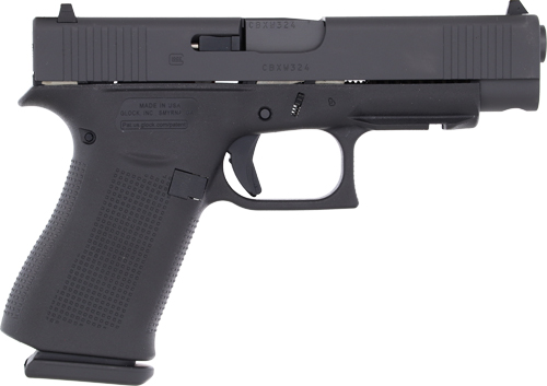GLOCK 48 9MM LUGER FS 10-SHOT - W/ FRONT RAIL BLACK POLYMER..