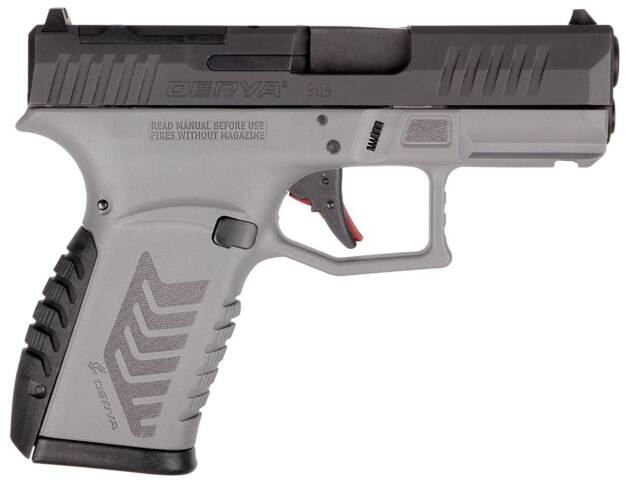 DERYA ARMS DY9Z 9MM GREY/BLK 15+1 OR