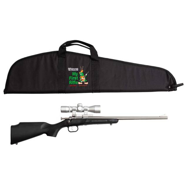 KEYSTONE SPORTING ARMS CRICKETT 22LR BK/SS PKG