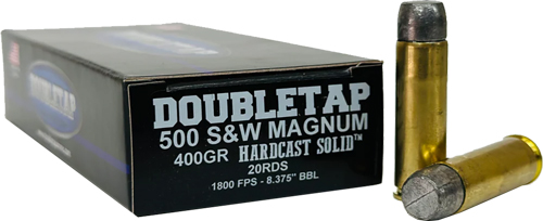 DOUBLETAP 500 S&W 400GR WFNGC - 20RD 25BX/CS