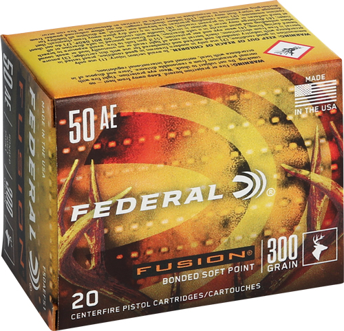 FEDERAL FUSION 50 AE 300GR - FUSION 20RD 10BX/CS