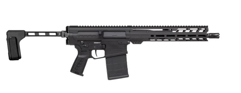 CMMG PISTOL DISSENT MK3 8.6BLK - 12.5" 30RD ARMOR BLACK