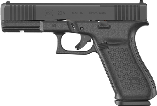 GLOCK 20 MOS V 10MM  FIXED - SIGHTS 15-SHOT BLACK