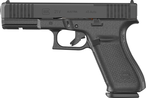 GLOCK 21 MOS V 45ACP FIXED - SIGHTS 10-SHOT BLACK