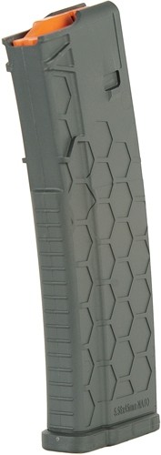 HEXMAG MAGAZINE AR-15 5.56X45 - 10RD GRAY POLYMER SERIES 2 - Image 3