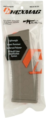 HEXMAG MAGAZINE AR-15 5.56X45 - 30RD FDE POLYMER SERIES 2 - Image 2