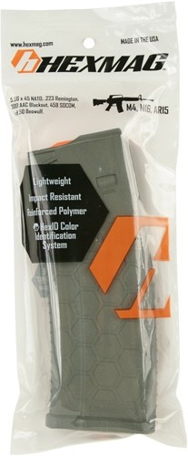 HEXMAG MAGAZINE AR-15 5.56X45 - 30RD OD GREEN POLYMER SERIES 2 - Image 3