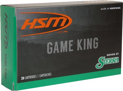 HSM 338 WIN MAG 250GR - GAME KING 20RD 20BX/CS