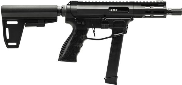 GFORCE ARMS JAWBONE HYBRID 9MM - PISTOL 5" BBL 33RD BLACK