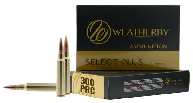 WEATHERBY 300PRC 195GR HAMMER CUSTOM