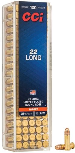 CCI 22 CB LONG 29GR COPPER RN - 1215FPS 100RD 50BX/CASE