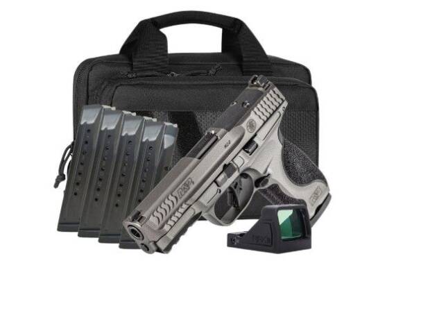S&W M&P9 M2.0 METAL 9MM 4.25" - 5-MAGS RFX11 SIGHT BAG BUNDLE