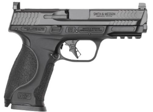 S&W M&P9 M2.0 METAL 9MM 4.25" - 17-SH ACRO CUT NO SAFETY BLK