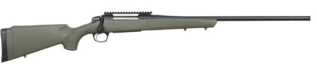 CVA CASCADE 6.5CM 22" #3 - W/RAIL BLACK/OD GREEN