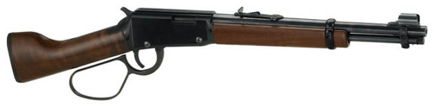 HENRY MARES LEG PISTOL - 22S/L/LR 12.875" BLUED WALNUT