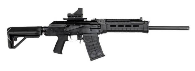 JTS M12AKT1 12GA 3" SHOT GUN - WITH RED DOT (2) 5RD MAGS BLK