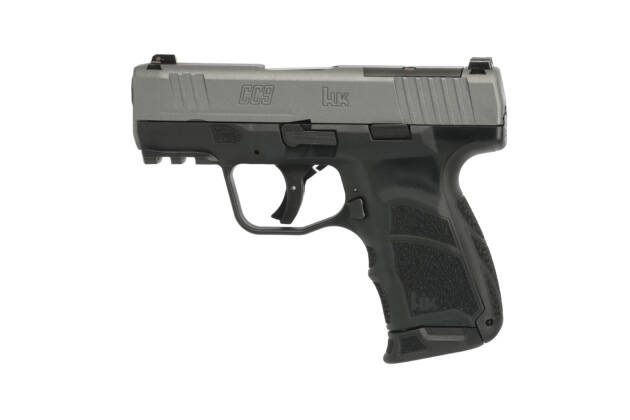 HECKLER AND KOCH (HK USA) CC9 9MM BLK/GREY 10+1 NS OR