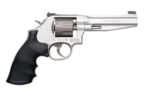 SMITH AND WESSON 986 9MM 5" SS AS 7RD         #