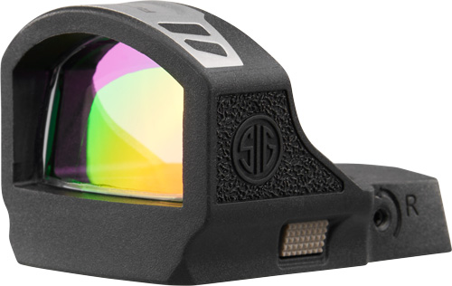 SIG OPEN REFLEX SIGHT ROMEO RS - 3MOA GREEN DOT BLACK