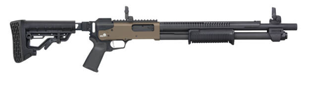 MOSSBERG 590R 12/18.5 6+1 FDE FOLDING