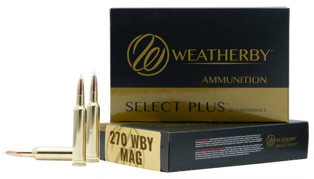 WEATHERBY 270WBY 134GR HAMMER CUSTOM