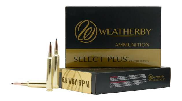 WEATHERBY 6.5WBY RPM 124GR HAMMER CUSTOM