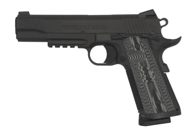 COLT COMBAT UNIT 9MM BLK 5" RAIL