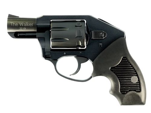 CHARTER ARMS THE WALKER 22 LR - 8-SHOT RUBBER GRIPS BLACK