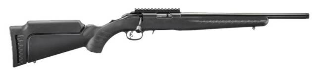 RUGER AMERICAN 22LR 10-SHOT - 16.1" THREADED MATTE BLACK