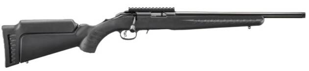 RUGER AMERICAN 17HMR 9-SHOT - 16.1" THREADED MATTE BLACK