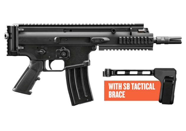 FN SCAR 15P 5.56MM BK 7.5" BRACE#