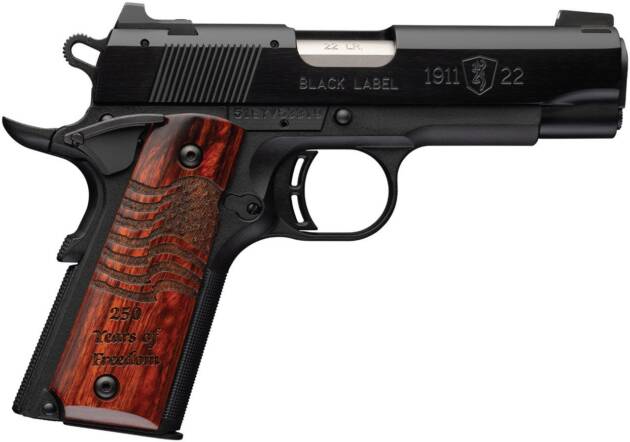 BROWNING 1911-22 COMP 250 22LR 3.63"  #