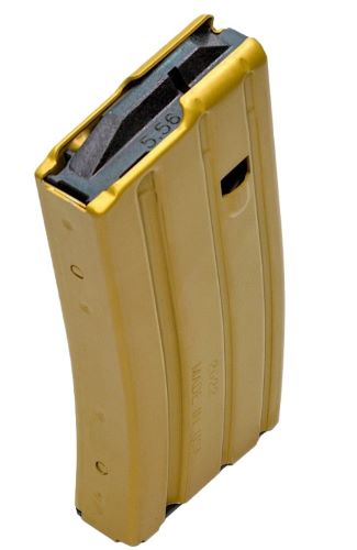 CPD MAGAZINE AR15 5.56X45 30RD - DESERT GOLD ALUMINUM