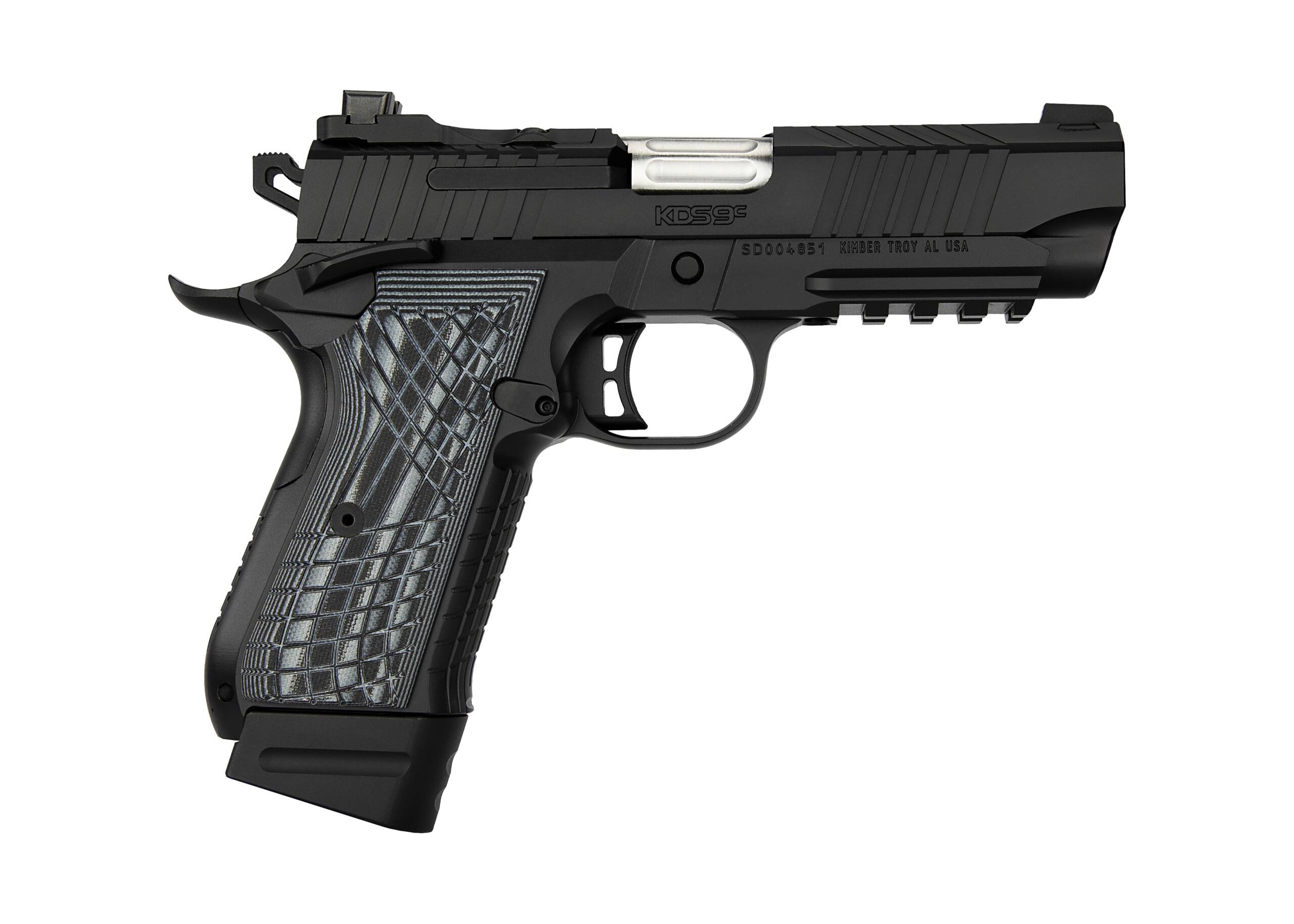 KIMBER KDS9C 9MM 4" BLACK 15+1 RL NS#