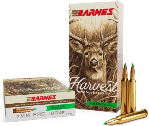 BARNES HARVEST 7MM PRC 180GR - TIPPED GAMEKING 20RD 10BX/CS