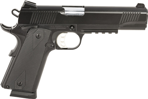 TISAS 1911 DUTY B45 45ACP - 5" BBL 2-8RD W/ RAIL BLACK