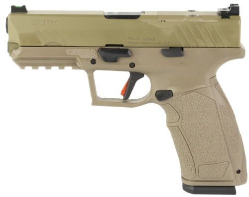 TISAS PX-9DFDE 9MM PISTOL - 4.1" BBL 18/20RD ORD FDE