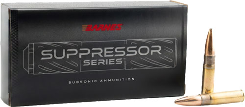 BARNES 300 AAC SUBSONIC 220GR - JHP 20RD 10BX/CS