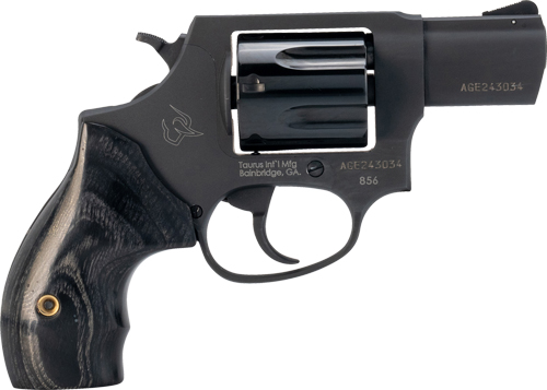 TAURUS 856 38SPL 2" FS 6-SH - MATTE BLACK WOOD