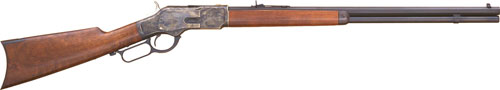 CIMARRON 1873 SPORTING 44/40 - 24" OCTAGON CC/BLUED WALNUT